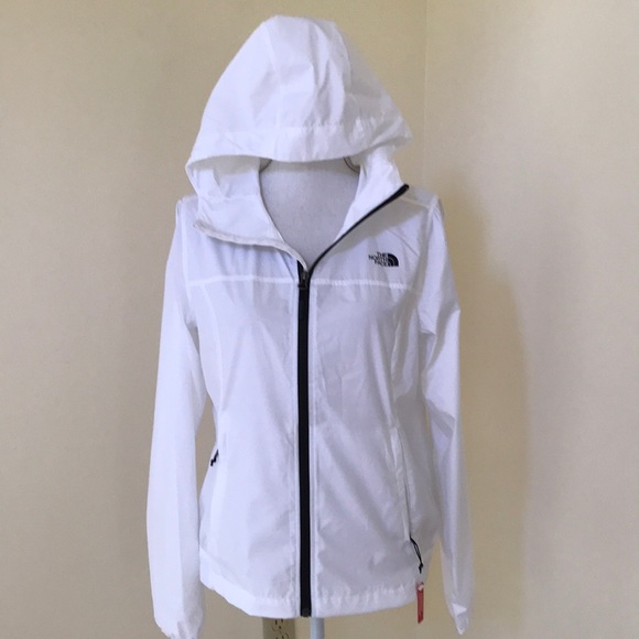 The North Face Jackets & Blazers - New! The North Face medium white hoodie jacket